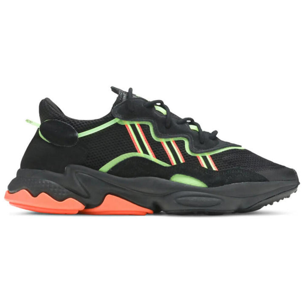 Adidas Ozweego Size 12 Mens "Black Green Orange" color model EE5696
